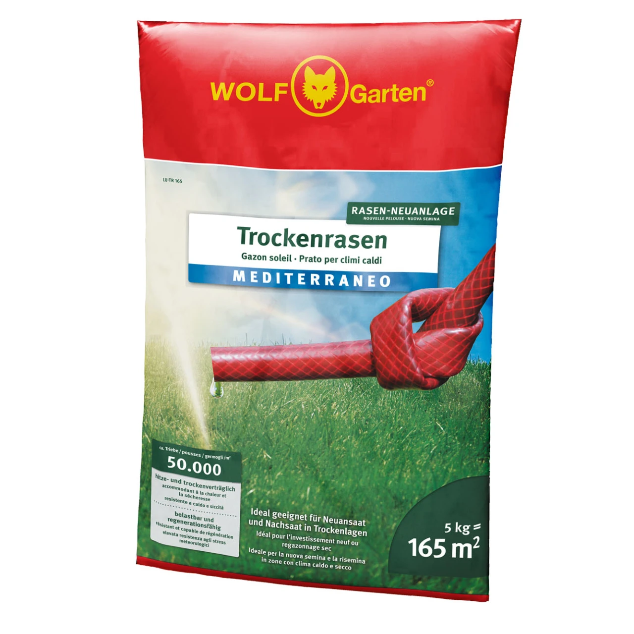 Wolf-Garten Samen Trockenrasen LU-TR 165 Mediterraneo 3 Wolf-Garten Samen Trockenrasen LU-TR 165 Mediterraneo