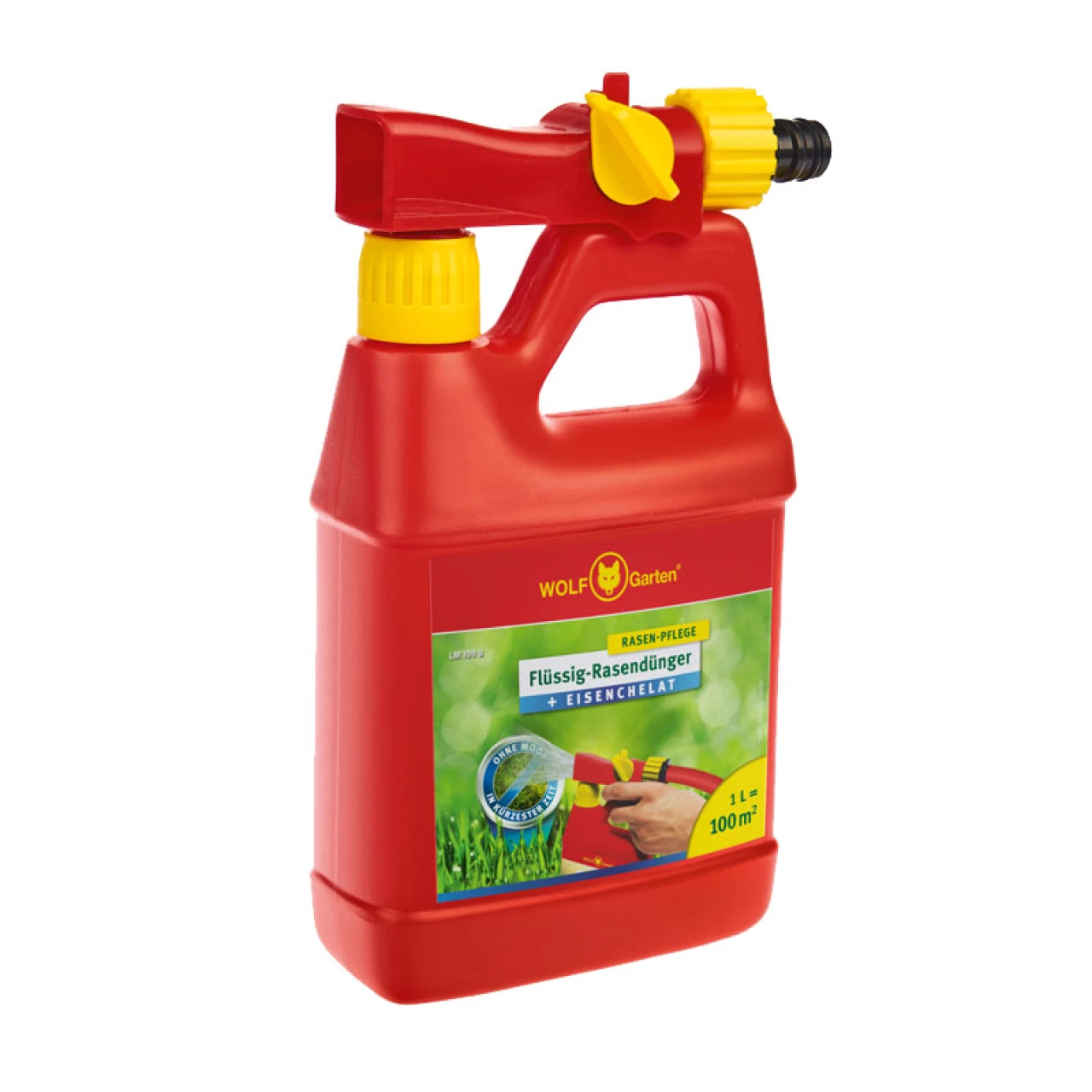 Wolf-Garten Dünger Flüssig-Rasendünger LM 100 B Plus Eisenchelat 3 Wolf-Garten Dünger Flüssig-Rasendünger LM 100 B Plus Eisenchelat