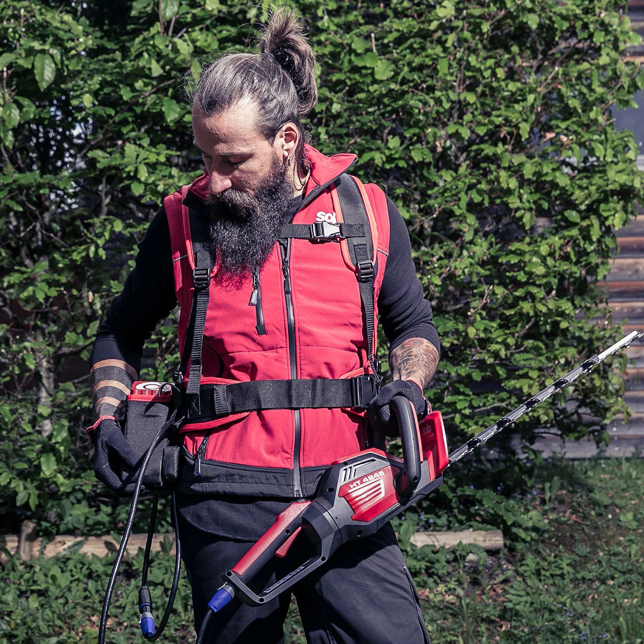 Akku-Heckenschere HT 4245 Set - Inkl. Akku Und Ladegerät 8 Akku-Heckenschere HT 4245 Set - Inkl. Akku Und Ladegerät – Bild 6