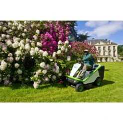 Heckauswerfer-Aufsitzmäher M2EL Akku - Grundgerät Ohne Akku Und Ladegerät -Geschäft Für Gartentechnikbedarf 50852 5 Etesia M2EL