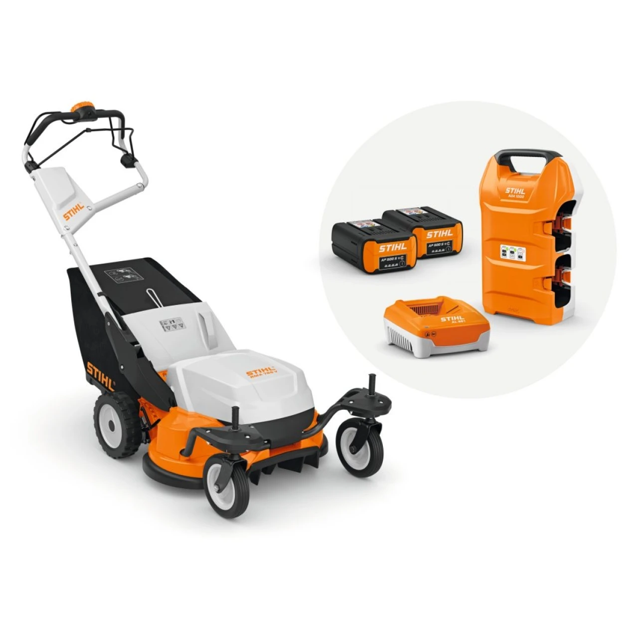 Stihl Akku-Rasenmäher RMA 765 V Set - Inkl. 2 Akkus Und Ladegerät 3 Stihl Akku-Rasenmäher RMA 765 V Set - Inkl. 2 Akkus Und Ladegerät