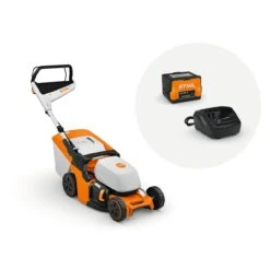 Stihl Akku-Rasenmäher RMA 443 Set - Inkl. Akku AK 30 S Und Ladegerät AL 101